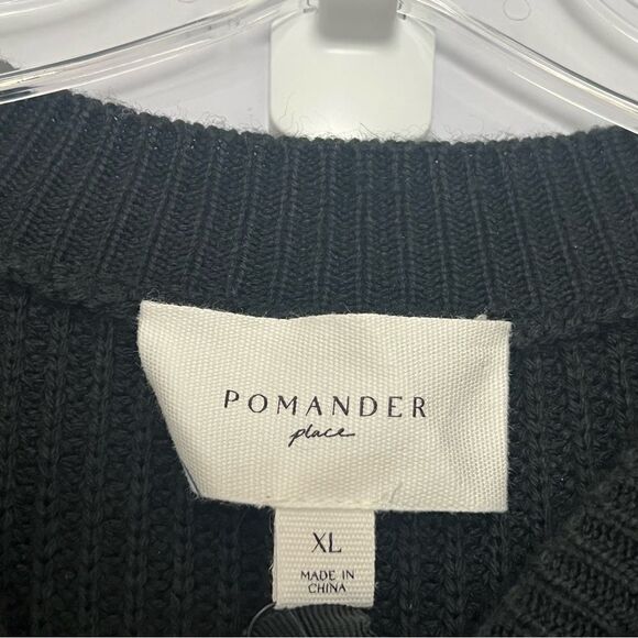 NWT Tuckernuck Pomander Place Black Sweater Dress - XLarge - Picture 5 of 7